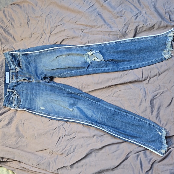 DYNDNM KATE Jeans with piping - EUC Size: 25 - Picture 1 of 5
